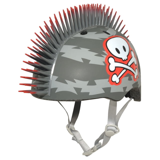 Casco Raskullz Miniz Lil Pirata Mohawk Gris 18-24 Meses