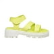 thumbnail image 2 of Sandalia Mujer Moda Casual Con Plaforma Color Limon verde 26 Incógnita 088D6P, 2 of 6