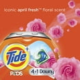 thumbnail image 4 of Tide Pods Plus Downy He Turbo Laundry Detergent Pacs, April Fresh, 54 Count, 4 of 5