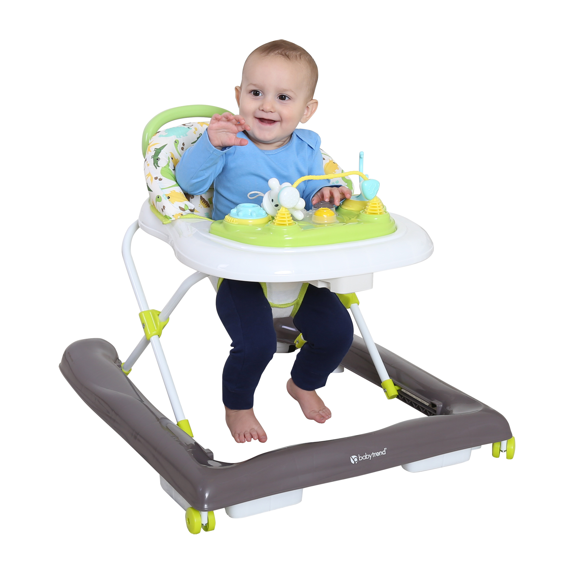 Smart Steps by Baby Trend 4.0 Activity Baby Walker with Removable Toy Tray, Dino Buddies - Unisex - image 5 of 13