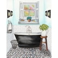 thumbnail image 2 of Medley, Elizabeth 20x24 White Modern Wood Framed Museum Art Print Titled - Boho Bath I, 2 of 4
