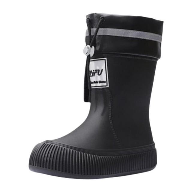 MERIGLARE Bottes de Pluie pour Femmes Imperméables Antidérapantes Bottes de Pluie pour la Randonnée la Pêche les Voyages 25 cm à 25,5 cm