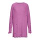 thumbnail image 5 of Vestido de Suéter Para Mujer Suéter de Punto Otoño Invierno Manga Larga Cuello Redondo Aguja Gruesa Dobladillo Vestido Irregular Odeerbi  ODB176524, 5 of 7