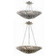 thumbnail image 3 of Broche 6 Light Antique Silver Ceiling Mount, 3 of 6