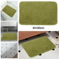 thumbnail image 2 of FNGZ Carpet Clearance Carpet Welcome Decor Day Room Living Doormats Carpet Home Carpets Bathroom Products Long Hair 40x60cm Green, 2 of 6