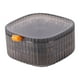 thumbnail image 1 of Caja de almacenamiento de joyas, soporte apilable para pendientes, reloj y vitrina para mujer Marrón, 1 of 3