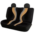 thumbnail image 2 of Pzuqiu Car Seat Covers Full Set 3 PCS, Automotive Seat Covers Full Set Polyester Comfortable Driving Easy to Install for Trucks most Cars Station Wagon, 2 of 10