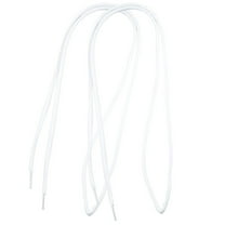 INSPIRE CHIC 1 Pair Sports Sneaker Shoes Laces Round Shoelaces String for Sneakers White 115cm