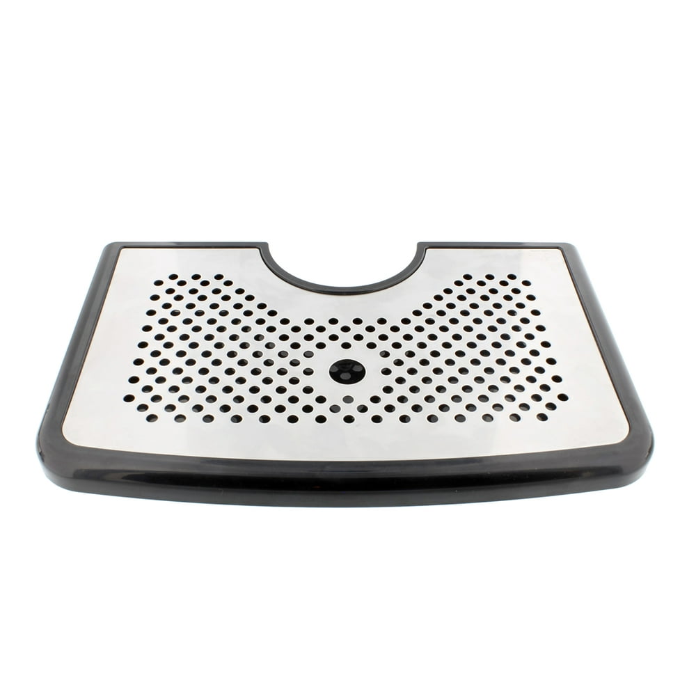 Bar Drip Tray – Stainless Steel and Plastic Tray with Non Slip Rubber ...