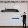 thumbnail image 4 of Heavy Duty Cargo Box Garage Pulley System 150 lb Ceiling Hoist Kit with Adjustable Straps for 10-14 Ft Garage Storage, 4 of 7