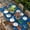 Navy Blue, variant on Cartoon Tractor Table Cloths for 5 Foot Rectangle Tables, Cute Beep Car Digger Shovel Truck Blue Patio Waterproof Elastic Fitted Tablecloths, Washable Rectangular Table Cover for Camping