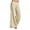 Beige, variant on Summer Pants for Women Joggers For Women Casual Drawstring Pants Petite Wide Leg Trousers Elastic Waist Long Pant Palazzo Pant High Waist Sequin Stretchy Casual Exercise Slim Fit Beige 3XL