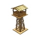 thumbnail image 5 of Kits de modelos de madera 1:72 Kits de modelos de construcción de torre de señal Juguete de aprendizaje educativo Manualidades DIY Modelo de casa en, 5 of 8