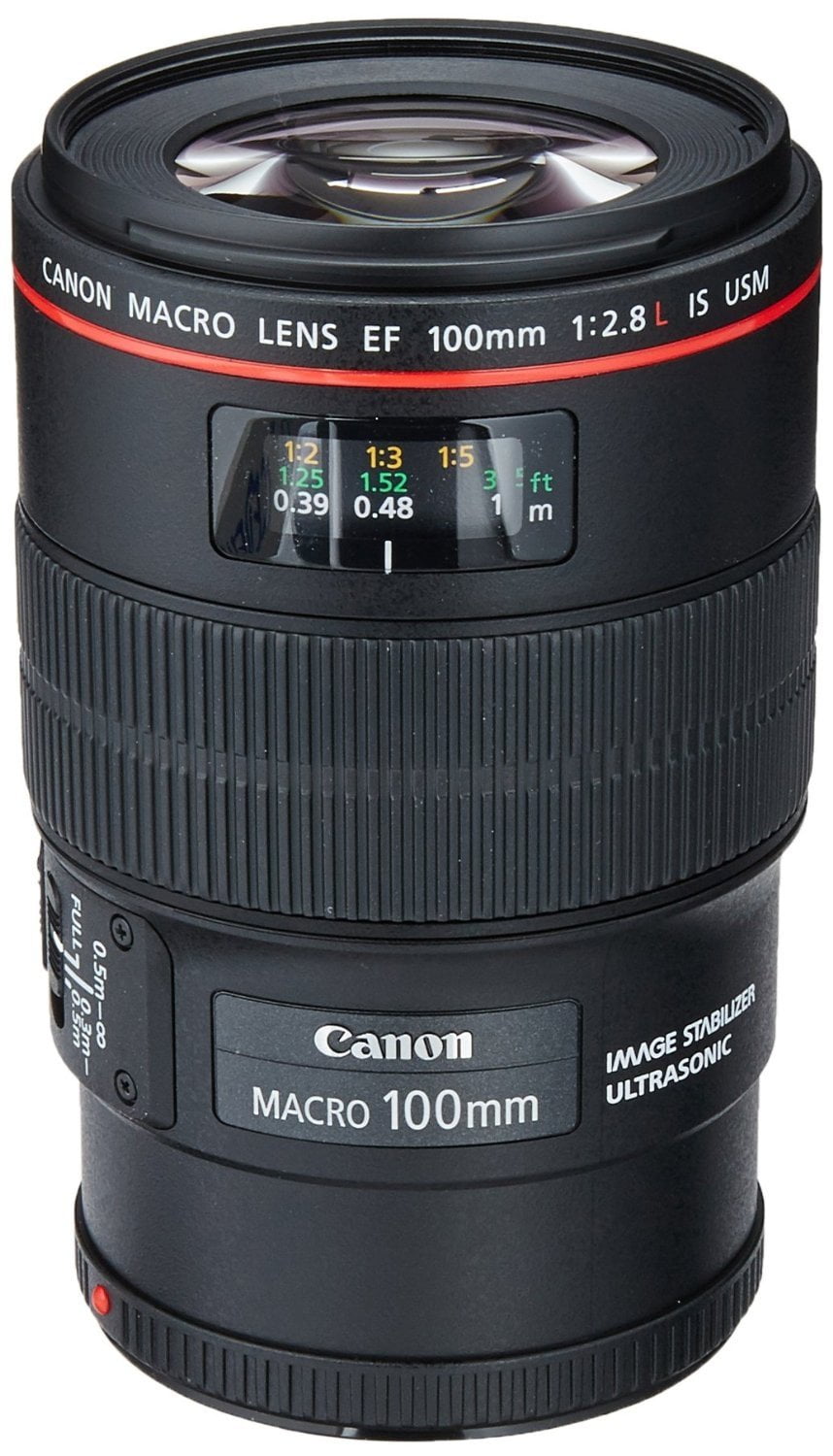 Canon EF 100mm f/2.8L IS USM Macro Lens for Canon Digital SLR