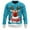 Sky Blue, variant on LUOGENLI Mens Sweaters Casual Cashmere Christmas Print Crew Neck Sweatshirt for Men and Women Holiday Graphic Tee for Festive Celebration Mens Sweater Vest Blue Size S