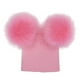 thumbnail image 2 of Gorro de invierno para niños de punto de lana Rosa para bebé, 2 of 8