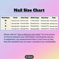 thumbnail image 4 of JC Press On Nails Kit, Short Length Nail, Durable, Easy Application, Stylish Impress Red, 10 Pieces, 4 of 5