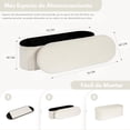 thumbnail image 2 of FURNITURER Banco Otomano Plegable con Almacenaje, 2 of 6