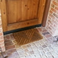 thumbnail image 2 of Rubber-Cal Polygon All Weather Scraper Decorative Coconut Coir Brush Mat - 30 x 18 x 1 in., 2 of 4