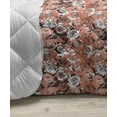 thumbnail image 3 of Abstract Down Alternative Comforter, Floral Themed Colorful Flowers Motifs Blooming Simplistic Pinkish Blossoms, Microfiber Quilt for All Season, 5 Sizes, Pink Multicolor, by Ambesonne, 3 of 3