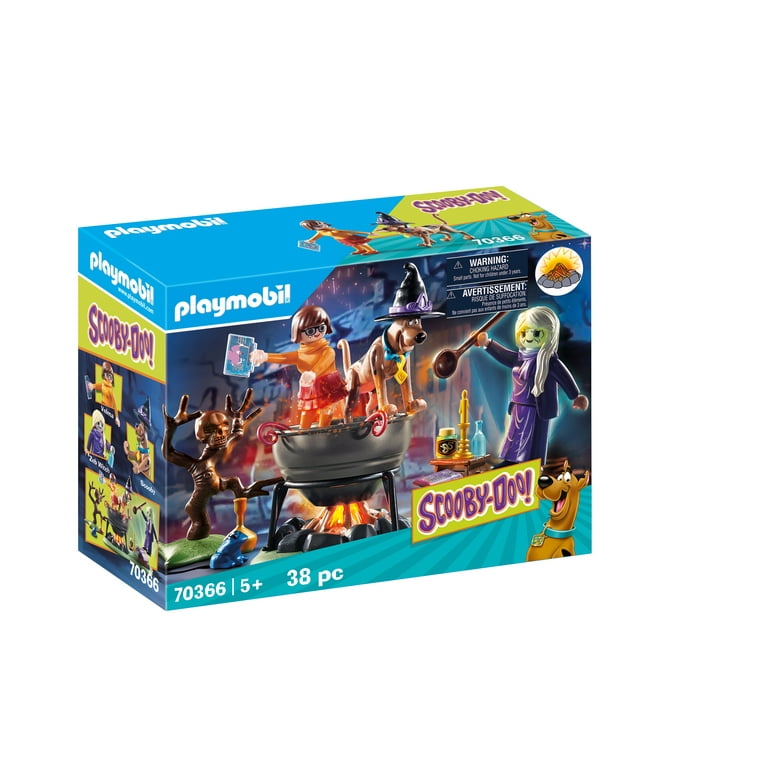 PLAYMOBIL SCOOBY-DOO! Adventure in the Witch`s Cauldron Playset