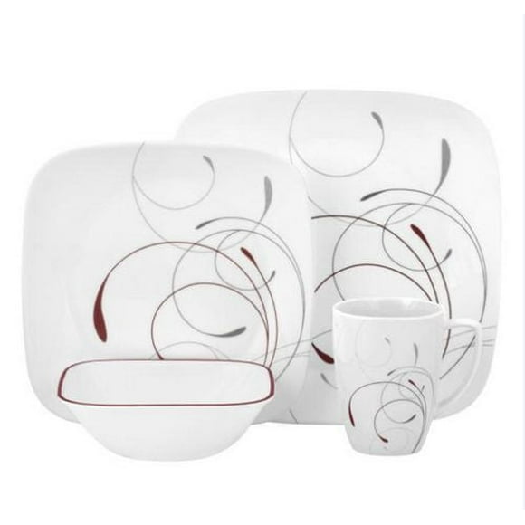 Corelle® Studio Splendor Dinnerware Set 16pc, Dinner, Lunch, Bowl & Mug