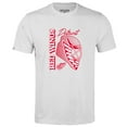 thumbnail image 2 of Men's Levelwear White Detroit Red Wings Retro Richmond Netminder T-Shirt, 2 of 3