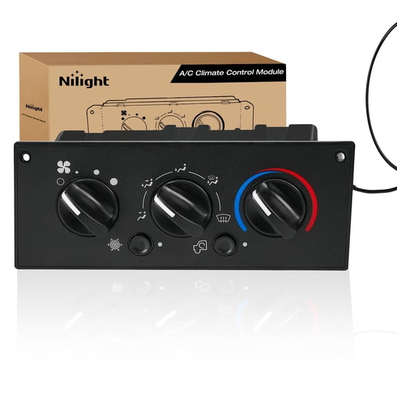 Nilight A/C Heater Climate Control Module Switch Compatible with 2002 2003 2004 2005 2006 Kenworth T800 W900 C500 T600A Truck Replacement Air Conditioning Panel