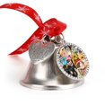 thumbnail image 4 of Gravity Falls Jingling Bell Ornaments Christmas Bell Tree Hanging Ornament Pendant for Christmas Holiday Decoration Love Bell, 4 of 7