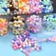 thumbnail image 3 of 6mm 8mm Mixed Color Frosted Beads Colorful Acrylic Round Loose Spacer Beads for Diy Bracelet Phone chain Jewelry Making supplies, 3 of 5