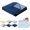 Blue, 90 * 79In, variant on Cooling Blanket for Hot Sleepers, Cool-Touch Throw with Double Sided Cold Feel, Lightweight Summer Bedding for Bed Sofa Couches Night Rest Travel, Indoor Warm Weather Use