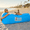 Blue, variant on Inflatable Couch Air Lounger Chair - Portable Blow Up Sofa for Camping, Beach & Music Festivals, No Pump Required, Lightweight 2lb Air Hammock with Pillow Headrest, Pink