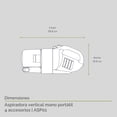 thumbnail image 2 of Aspiradora de Mano Portátil Recargable AVERA ASP01/ABS con Extensible para Piso, 2 of 10