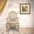 thumbnail image 3 of Vess, June Erica 26x26 Gold Ornate Wood Framed with Double Matting Museum Art Print Titled - Heirloom Floral IV, 3 of 4