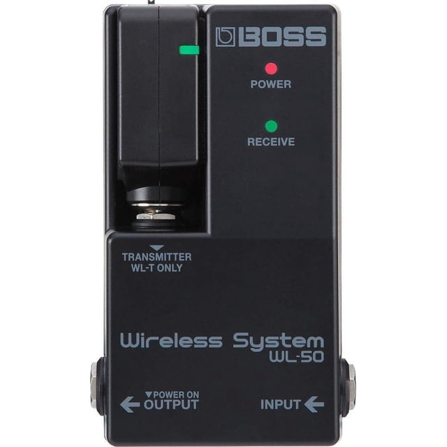 Sistema inalámbrico para guitarra BOSS WL-50 con salida DC