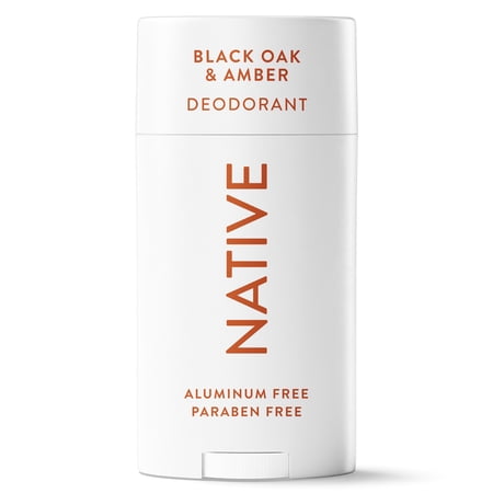 Native Deodorant  Aluminum Free  Black Oak & Amber  for Women and Men  2.65 oz