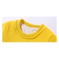 thumbnail image 3 of Toddler Girls' Fashion Sweatshirts Boys Thicken Long Sleeve Crewneck Kids Winter Warm Shirt Cute Pullover Tops Clothes for Girls Size 4-5T, 3 of 7