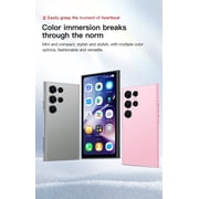 Mini Smartphone, ONEMYTH S25 Pro 4.0-inch 2GB RAM 16GB ROM Android 10.0 3G Network Small Phone - Black