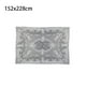 thumbnail image 5 of Yuarrent Mantel blanco Rectángulo Suministros redondos para fiestas Tela vintage Cubierta de de encaje Hogar Cocina Hotel Comedor Boda Navidad Mostrada Blanco/152x228cm, 5 of 6