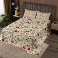 thumbnail image 2 of Erosebridal Chic Floral Coverlet Set King,Spring Blossoms Bedding Set,Girls Room Decoration,Lightweight, 2 of 5