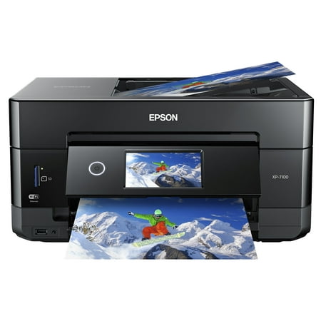 Epson Expression Premium XP-7100 Wireless Color Photo Printer with ADF, Scanner and