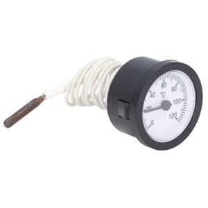 Dial Thermometer 0‑120°C Measuring Range Copper Sensor Clear Temperature Scale 52mm/2.0in Thermometer for Liquid