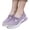 Purple, variant on YOUYEDIAN Orthopedic Shoes for Women Fashion Slip On Round Toe Versatile Sport Comfy Sneakers Breathable Mesh Soft Casual Walking Shoes