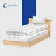 thumbnail image 5 of Juego de Edredón y Sábanas Individual Gaon Set de 6 Piezas para Cama Elegante Ultrasuave Con 2 Fundas de Almohada Blanco, 5 of 5