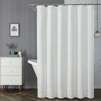 Cinvoph 71"x71" Solid Color Bath Curtain Waterproof Thickened Shower Curtain, Simple Plain Style Bath Decor, Curtain for Modern Home Bathroom with 12 Hooks