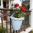 thumbnail image 1 of Horivan Minimalist Wall Planter Plastic Hanging Pots Space Saving Container For Home Office Bathroom, 1 of 6