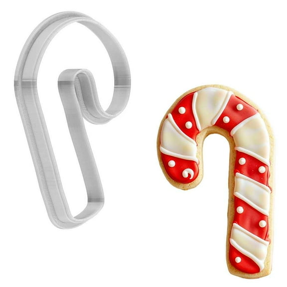 Christmas Candy Canes Cookie Cutter 4 Inch Made in USA by WONDERTORY