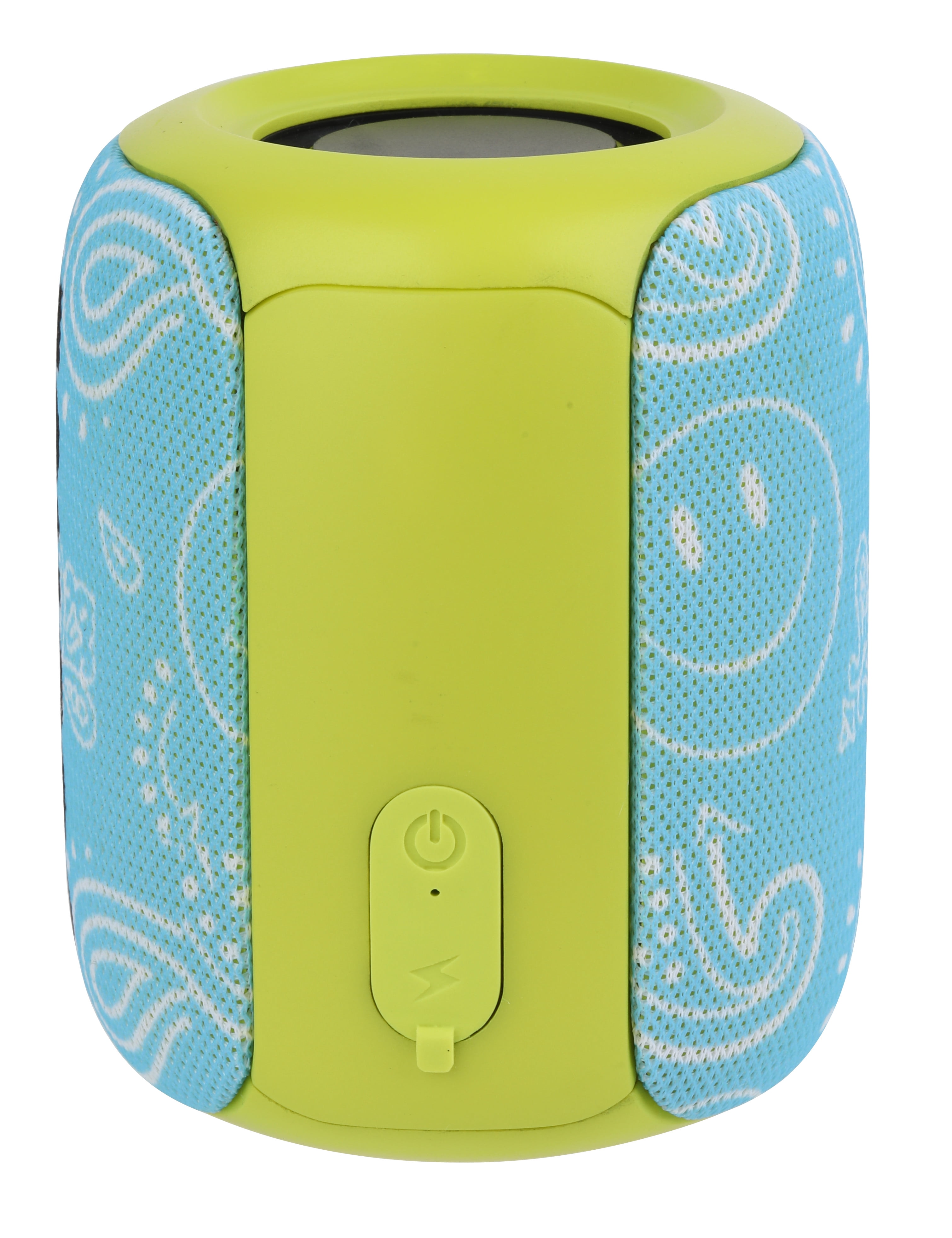 Justice Wireless Speaker- BLUE PAISLEY PRINT