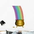 thumbnail image 1 of End Rainbow Wall Decal by Wallmonkeys Peel and Stick Graphic (36 in H x 36 in W) WM173448, 1 of 4