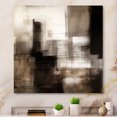 thumbnail image 2 of Designart "Fusion in Mid Century Black V" Modern Midcentury Metal Art Living Room, 2 of 5